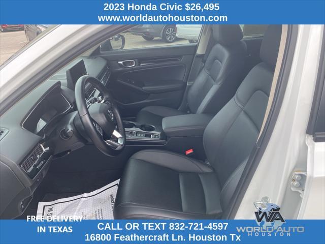 used 2023 Honda Civic car, priced at $26,495