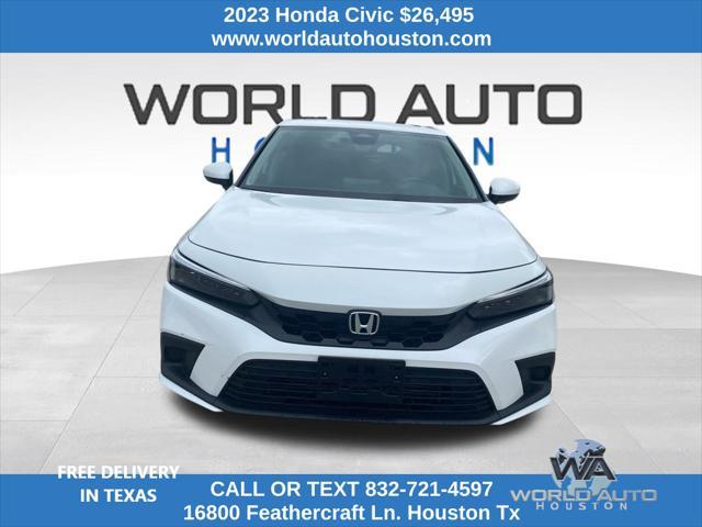 used 2023 Honda Civic car, priced at $26,495