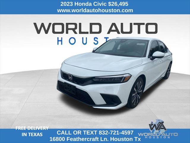 used 2023 Honda Civic car, priced at $26,495