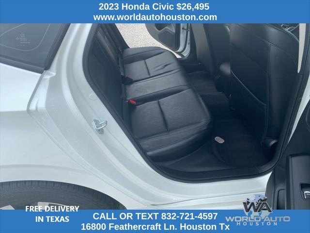 used 2023 Honda Civic car, priced at $26,495