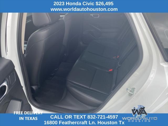 used 2023 Honda Civic car, priced at $26,495