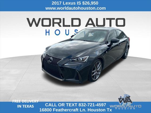 used 2017 Lexus IS 350 car, priced at $26,950