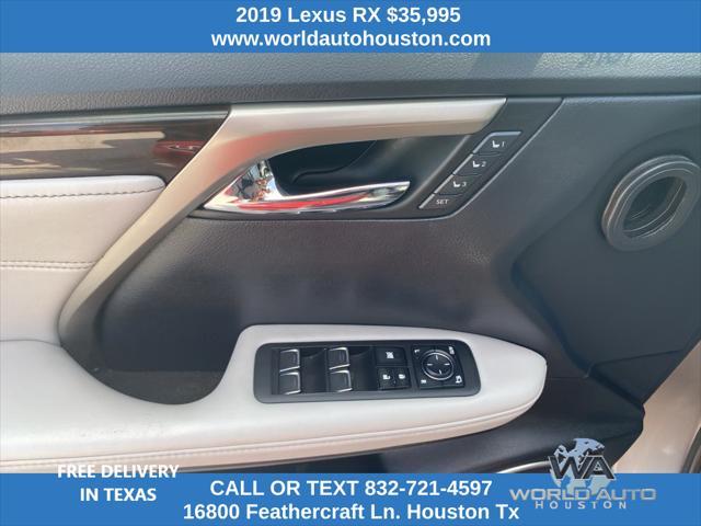 used 2019 Lexus RX 350 car, priced at $35,995
