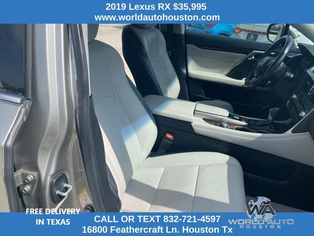 used 2019 Lexus RX 350 car, priced at $35,995