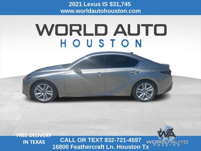 used 2021 Lexus IS 300 car, priced at $31,745