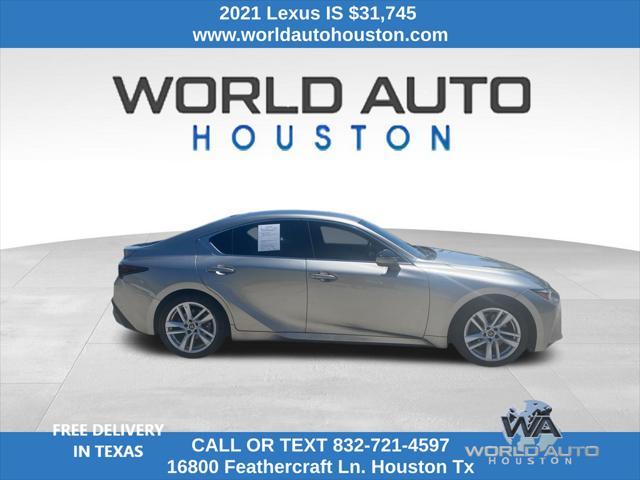 used 2021 Lexus IS 300 car, priced at $31,745