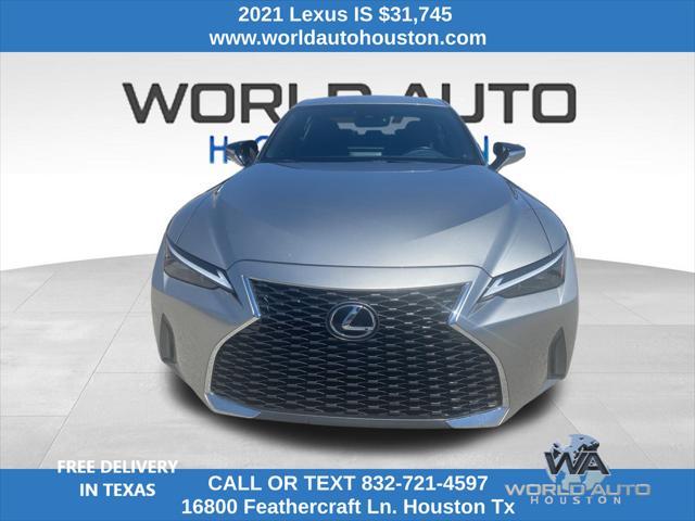 used 2021 Lexus IS 300 car, priced at $31,745