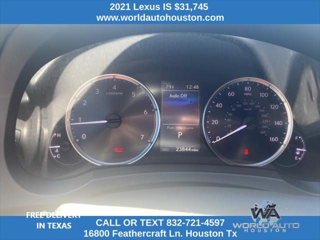 used 2021 Lexus IS 300 car, priced at $31,745