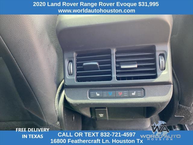 used 2020 Land Rover Range Rover Evoque car, priced at $31,995