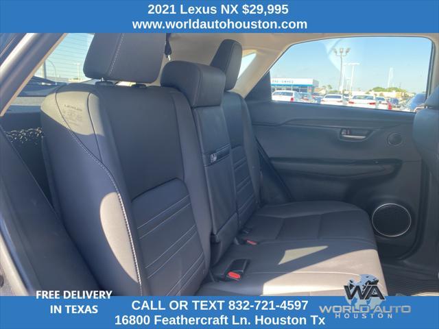 used 2021 Lexus NX 300 car, priced at $29,995