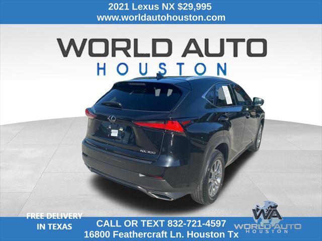 used 2021 Lexus NX 300 car, priced at $29,995