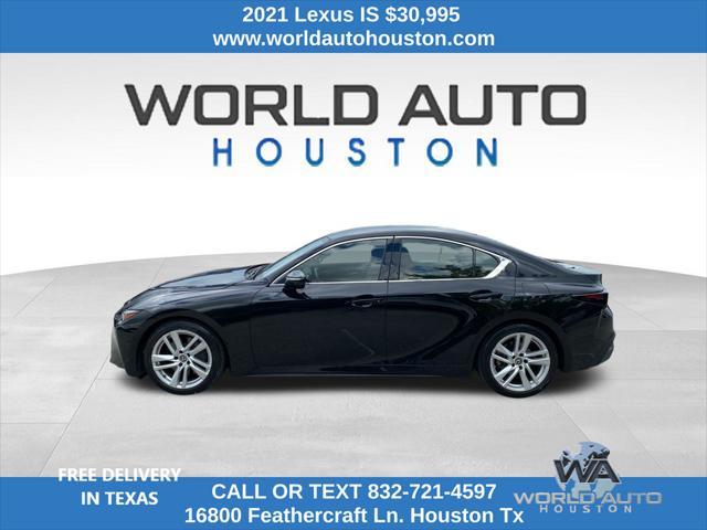 used 2021 Lexus IS 300 car, priced at $30,995