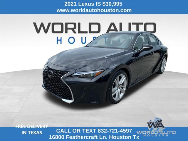 used 2021 Lexus IS 300 car, priced at $30,995