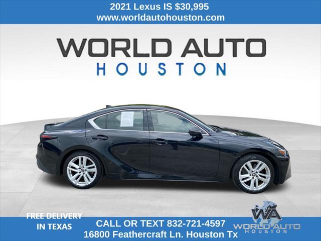 used 2021 Lexus IS 300 car, priced at $30,995