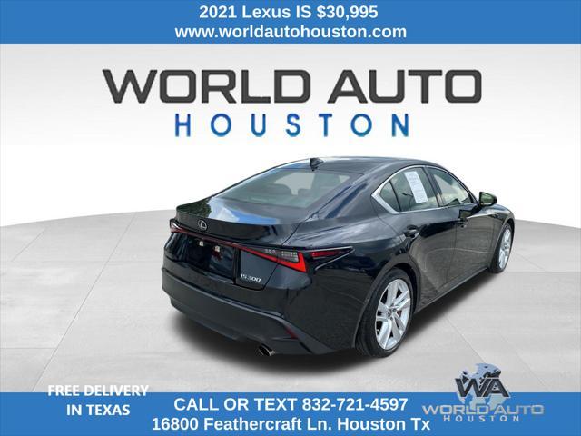 used 2021 Lexus IS 300 car, priced at $30,995