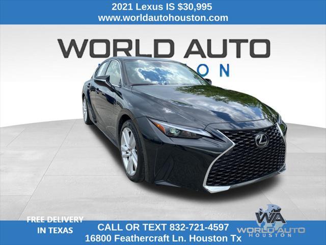 used 2021 Lexus IS 300 car, priced at $30,995