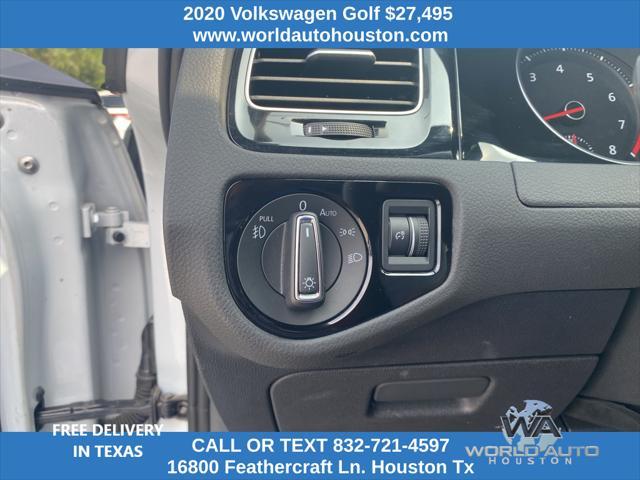 used 2020 Volkswagen Golf GTI car, priced at $27,495