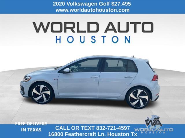 used 2020 Volkswagen Golf GTI car, priced at $27,495