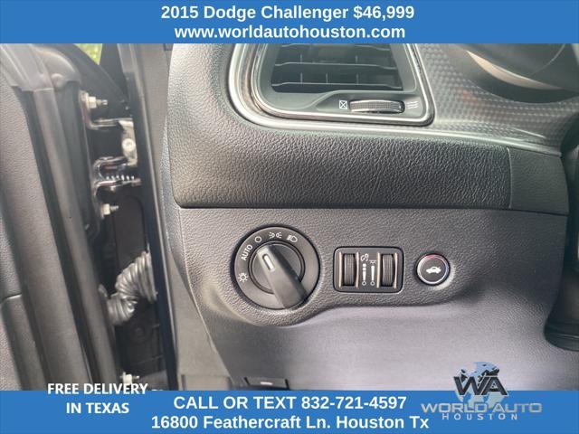 used 2015 Dodge Challenger car, priced at $46,999