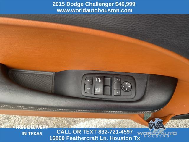 used 2015 Dodge Challenger car, priced at $46,999