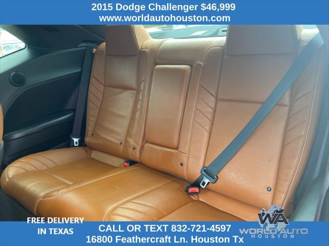 used 2015 Dodge Challenger car, priced at $46,999