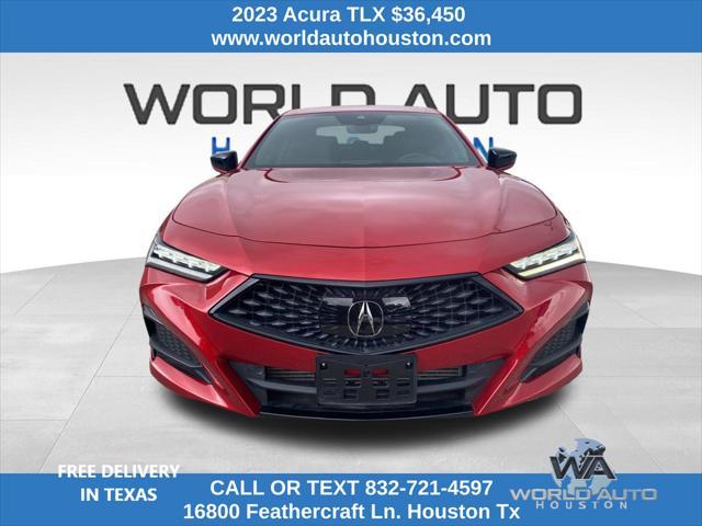 used 2023 Acura TLX car, priced at $36,450