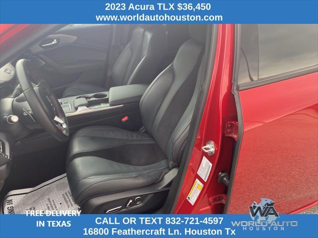 used 2023 Acura TLX car, priced at $36,450