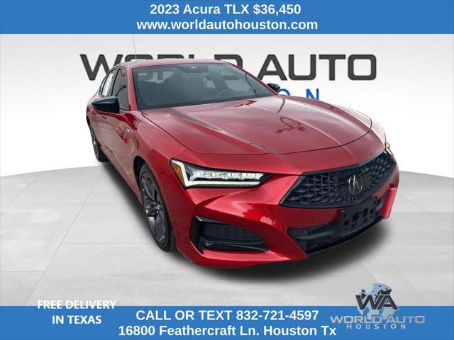 used 2023 Acura TLX car, priced at $36,450