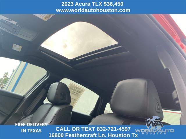 used 2023 Acura TLX car, priced at $36,450