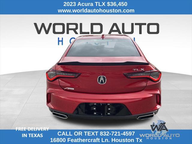 used 2023 Acura TLX car, priced at $36,450