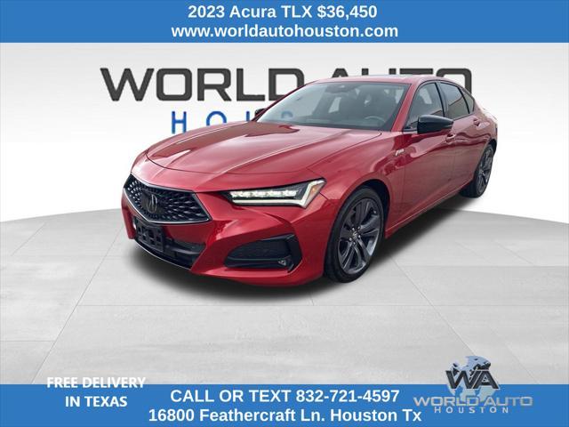 used 2023 Acura TLX car, priced at $36,450