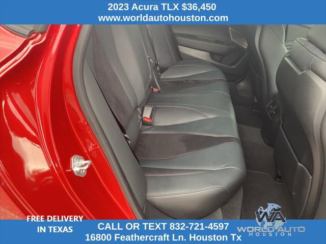 used 2023 Acura TLX car, priced at $36,450