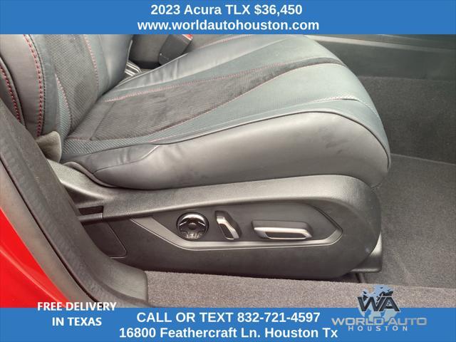 used 2023 Acura TLX car, priced at $36,450