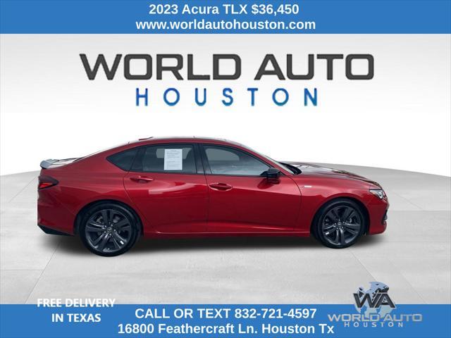 used 2023 Acura TLX car, priced at $36,450