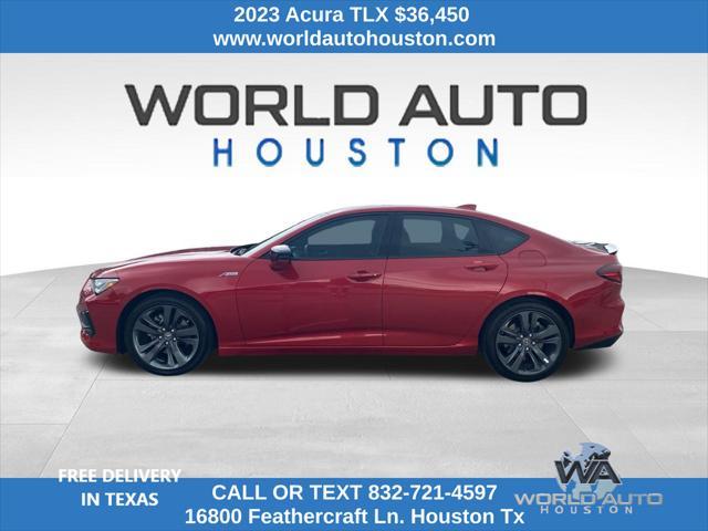 used 2023 Acura TLX car, priced at $36,450