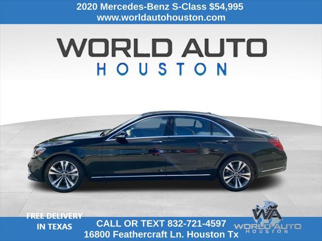 used 2020 Mercedes-Benz S-Class car, priced at $54,995