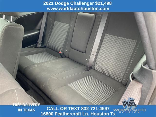 used 2021 Dodge Challenger car, priced at $21,498