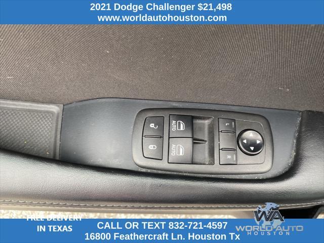 used 2021 Dodge Challenger car, priced at $21,498