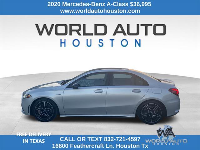used 2020 Mercedes-Benz AMG A 35 car, priced at $36,995