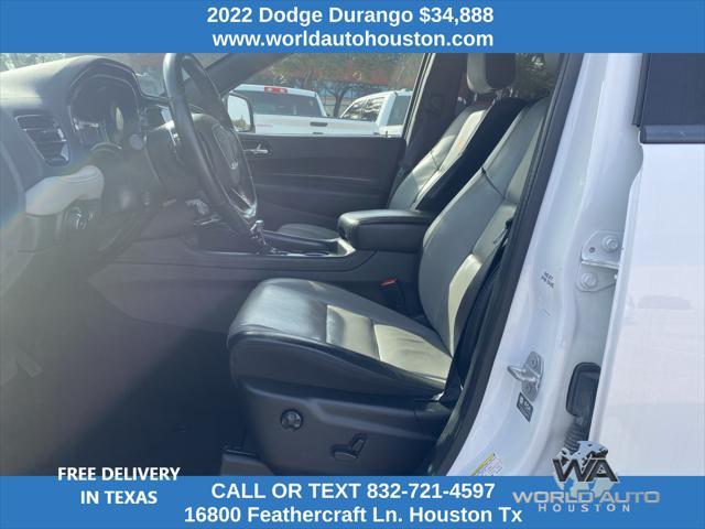 used 2022 Dodge Durango car, priced at $34,888