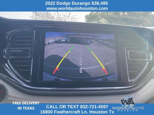 used 2022 Dodge Durango car, priced at $38,495