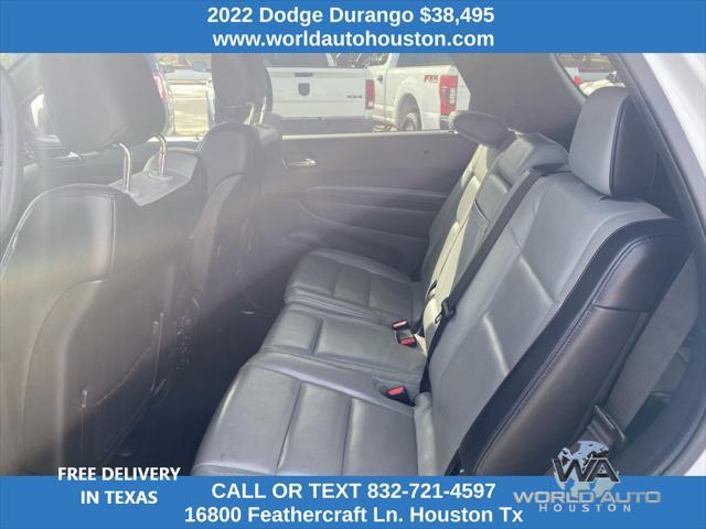 used 2022 Dodge Durango car, priced at $38,495