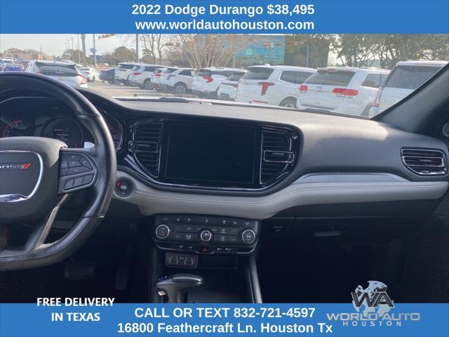 used 2022 Dodge Durango car, priced at $38,495