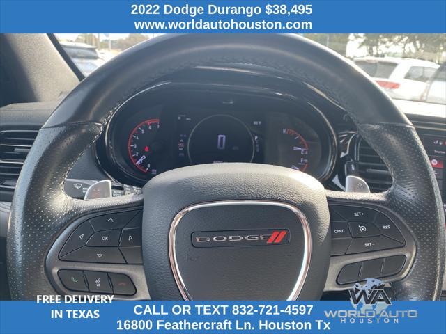 used 2022 Dodge Durango car, priced at $38,495