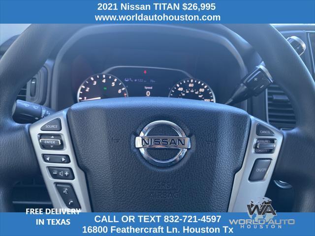 used 2021 Nissan Titan car, priced at $26,995