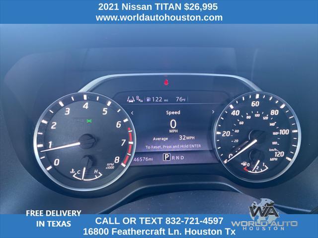 used 2021 Nissan Titan car, priced at $26,995