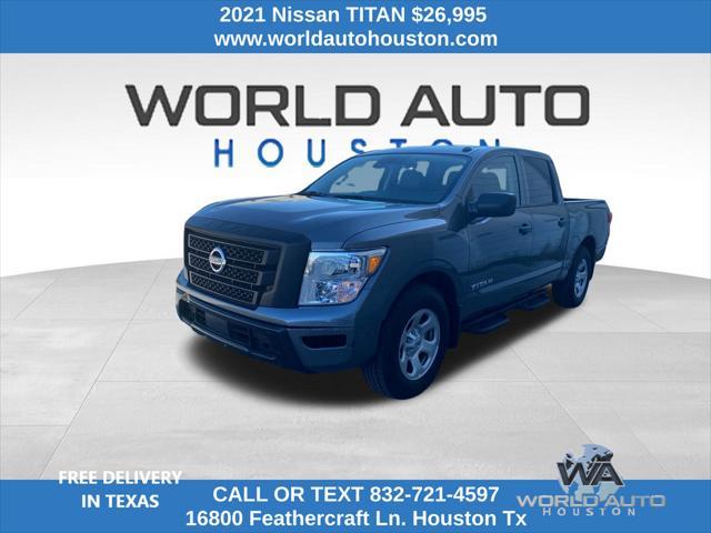 used 2021 Nissan Titan car, priced at $26,995