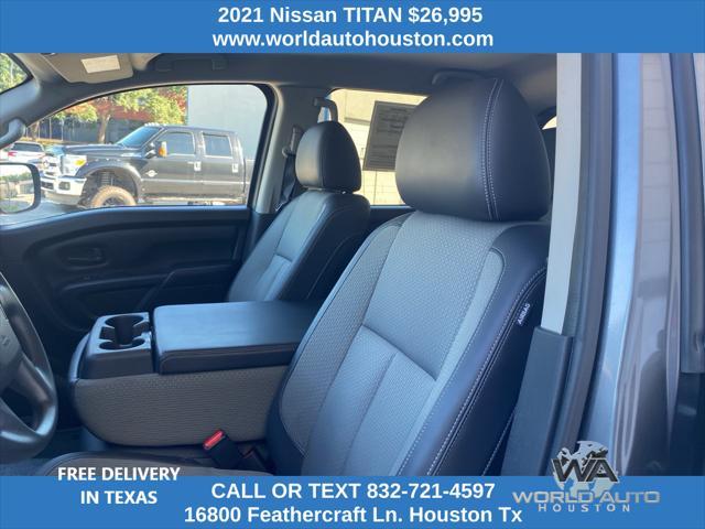 used 2021 Nissan Titan car, priced at $26,995