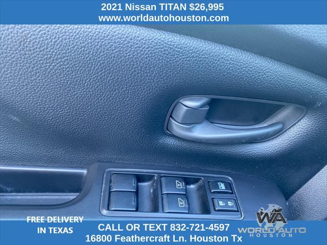 used 2021 Nissan Titan car, priced at $26,995