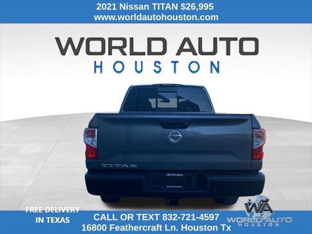 used 2021 Nissan Titan car, priced at $26,995